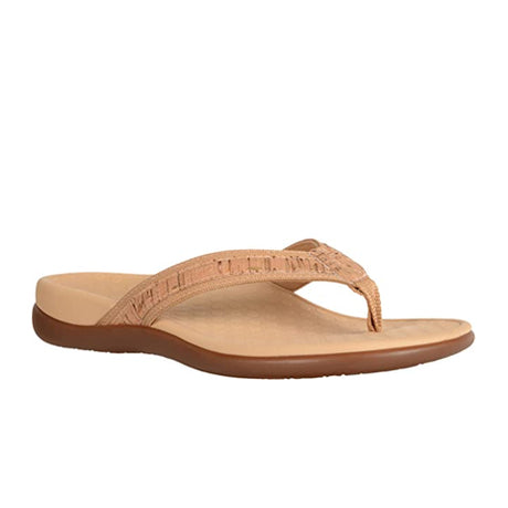 Vionic Tide Thong Sandal (Women) - Gold Cork Sandals - Thong - The Heel Shoe Fitters