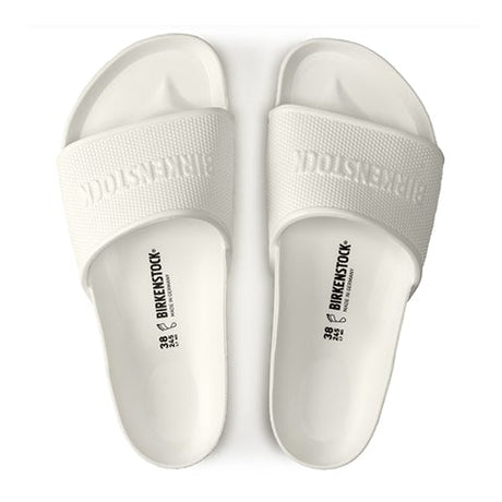 Birkenstock Barbados EVA Slide Sandal (Unisex) - White Sandals - Slide - The Heel Shoe Fitters