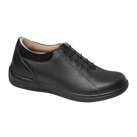 Drew Tulip Lace Up (Women) - Black Calf Dress-Casual - Lace Ups - The Heel Shoe Fitters