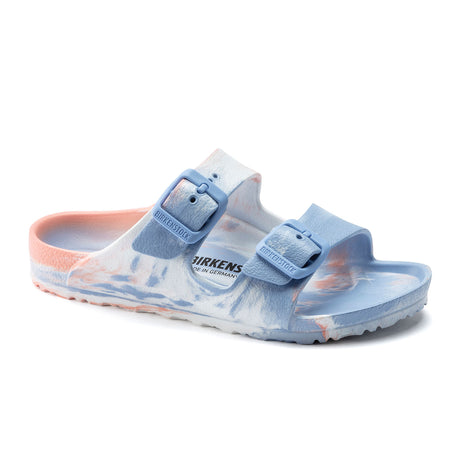 Birkenstock Arizona EVA Narrow Slide Sandal (Women) - Multi Coral Peach Sandals - Slide - The Heel Shoe Fitters
