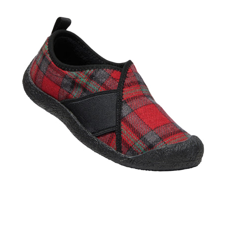 Keen Howser Wrap Slip-on (Women) - Red Plaid/Black Dress-Casual - Slip Ons - The Heel Shoe Fitters
