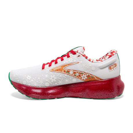 Brooks Run Merry Glycerin 20 Running Shoe (Men) - Red Alert/White/Caramel Athletic - Running - The Heel Shoe Fitters