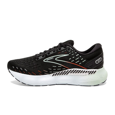 Brooks Glycerin GTS 20 Running Shoe (Women) - Black/Red/Opal Athletic - Running - Stability - The Heel Shoe Fitters