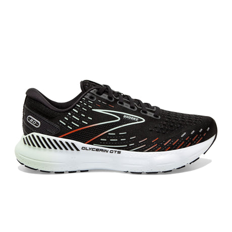 Brooks Glycerin GTS 20 Running Shoe (Women) - Black/Red/Opal Athletic - Running - Stability - The Heel Shoe Fitters