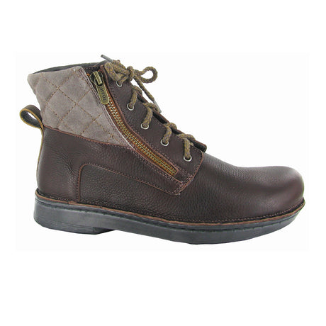 Naot Castera (Women) - Soft Brown/Taupe Gray/Saddle Brown Boots - Fashion - Mid Boot - The Heel Shoe Fitters