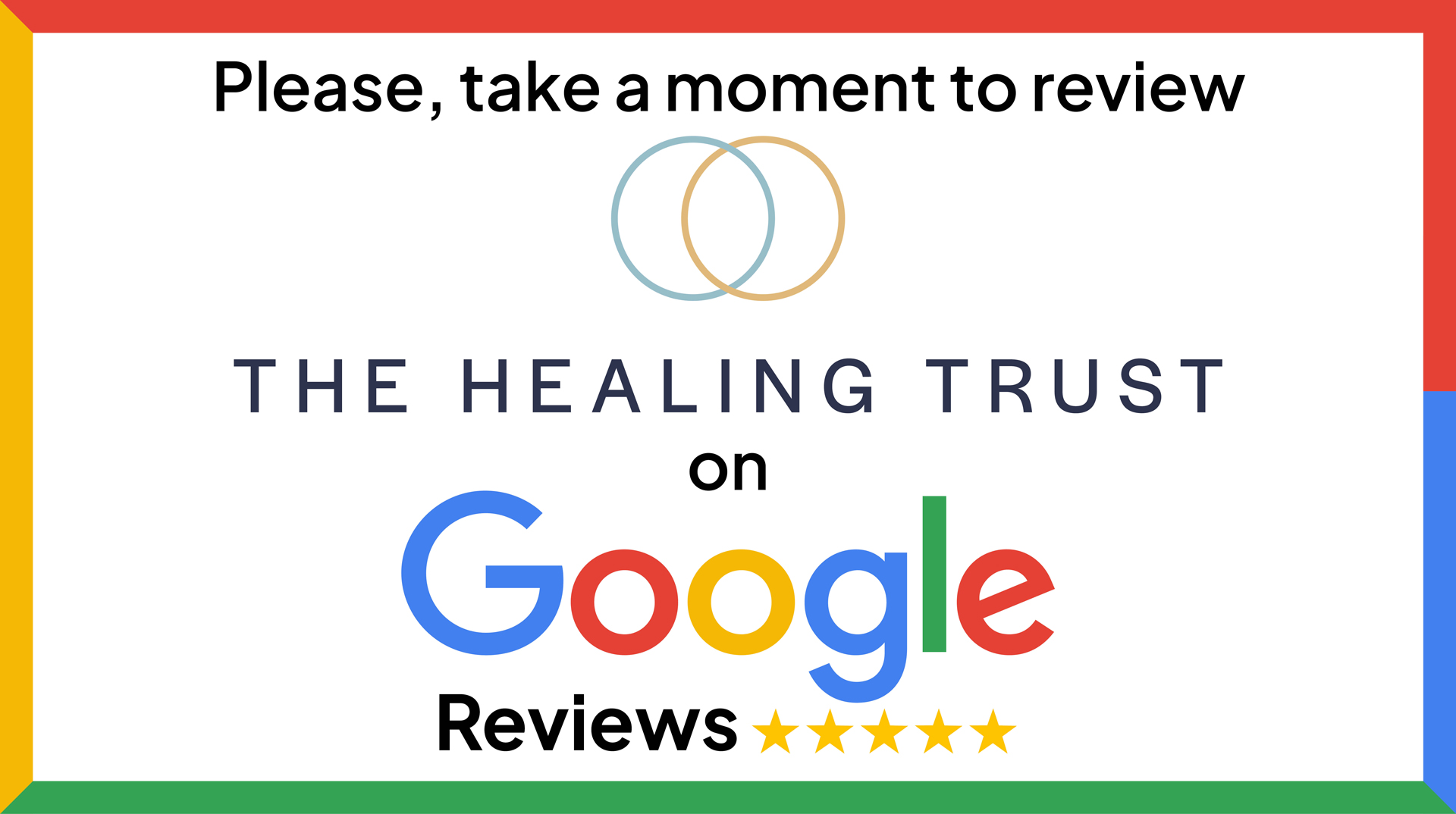Google Reviews - We'd love to know your thoughts.