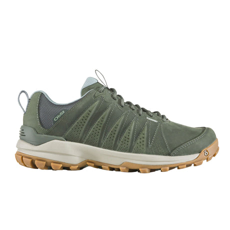 Oboz Sypes Low Leather B-DRY Hiking Shoe (Women) - Thyme Hiking - Low - The Heel Shoe Fitters