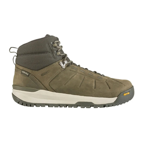 Oboz Andesite Mid Insulated B-DRY Winter Boot (Men) - Thunder Gray Boots - Winter - Mid - The Heel Shoe Fitters