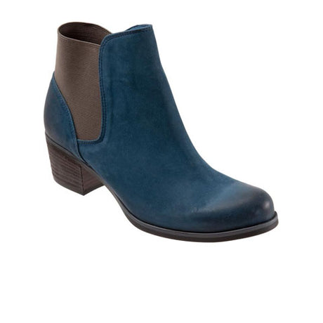 Bueno Keri (Women) - Blue Nubuck Boots - Fashion - Ankle Boot - The Heel Shoe Fitters