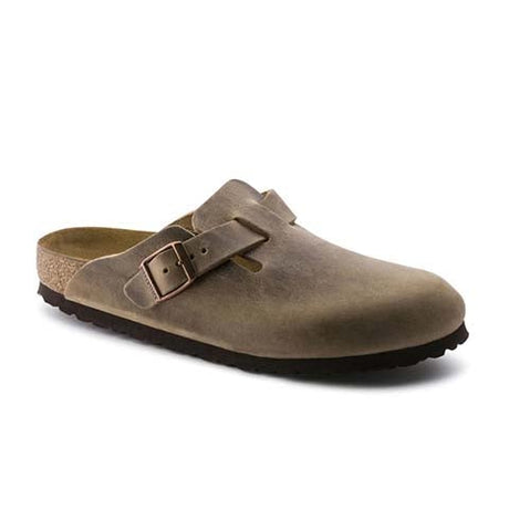 Birkenstock Boston Clog (Unisex) - Tobacco Oiled Leather Dress-Casual - Clogs & Mules - The Heel Shoe Fitters