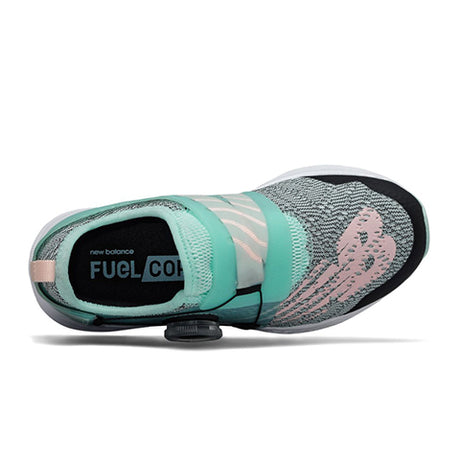 New Balance FuelCore Reveal Running Shoe (Children) - Bali Blue/Black/Cherry Blossom Athletic - Running - Cushion - The Heel Shoe Fitters