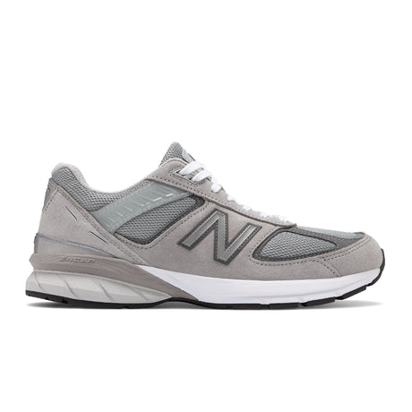 New Balance 990 v5 Running Shoe (Men) - Grey/Castlerock Athletic - Running - Stability - The Heel Shoe Fitters