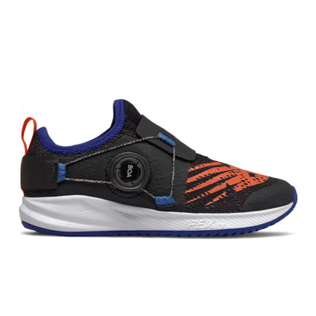 New Balance FuelCore Reveal Running Shoe (Children) - Black/Marine Blue/Team Orange Athletic - Running - Cushion - The Heel Shoe Fitters
