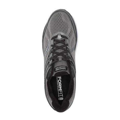 Saucony Echelon 7  Running Shoe (Men) - Grey/Black Athletic - Running - Neutral - The Heel Shoe Fitters