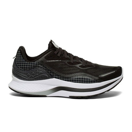 Saucony Endorphin Shift 2 Running Shoe (Men) - Black/White Athletic - Running - Stability - The Heel Shoe Fitters