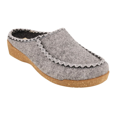 Taos Woolma Clog (Women) - Grey Dress-Casual - Slip Ons - The Heel Shoe Fitters